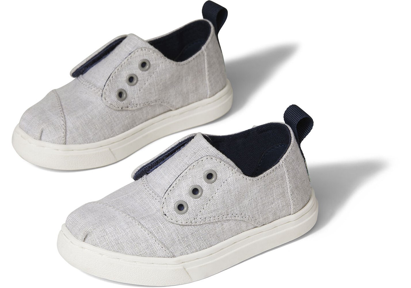 Toms Tiny Cordones Sneakers Grey - Kids - 50834-HTQX